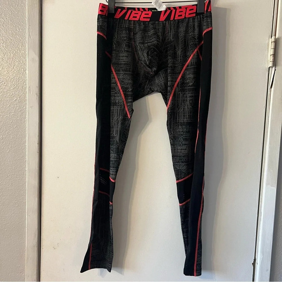 Andrew Christian Vibe Spandex Mesh Compression Tights - Picture 1 of 11